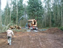 Foundation holes, drains, septic system installation in Snohomish County